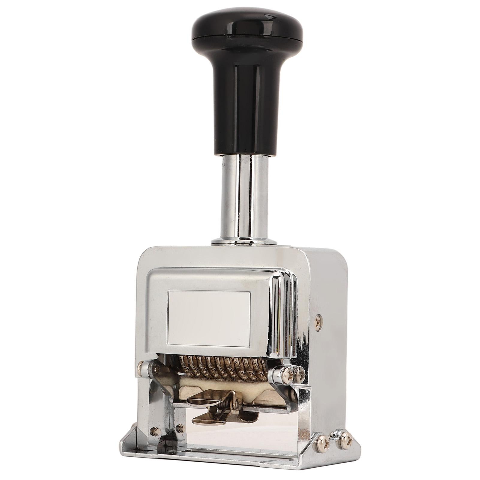 

Штамп с номером, 10-значный дизайн ручки, автоматический штамп с нумерацией для банковского учета, медицины