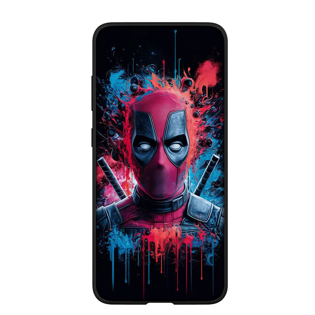 Phone Case for iPhone 17 16 15 Plus 16E Huawei P30 P20 Lite Y9 Redmi Note 14 12 11 13 Pro Max OPPO A60 A80 A40 A18 A38 Comics Wolverine Deadpool Cover