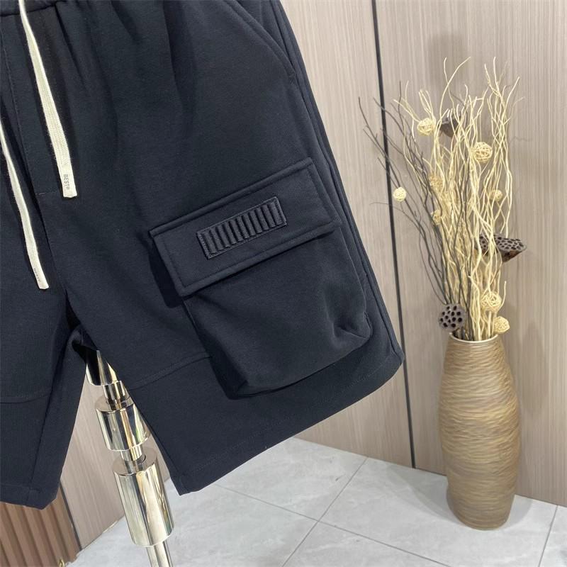 Men's Trendy Summer Elastic Waist Drawstring Shorts - Versatile, Comfortable, Fashionable Workwear