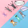 For Kids Kawaii Cartoon Animal Bookmark Original Cat PVC Book Reading Item Creative Gift School Stationery