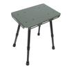 Camping Stool Folding Aluminum Alloy Oxford Cloth Lightweight 330.7lb Load Bearing Height   with Storage Bag Fishing Stool for Outdoor