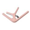 Guitar Capo Clip Clamp with Non Slip Point Universal Great Protection Ukulele Electric Guitar Capo Pink