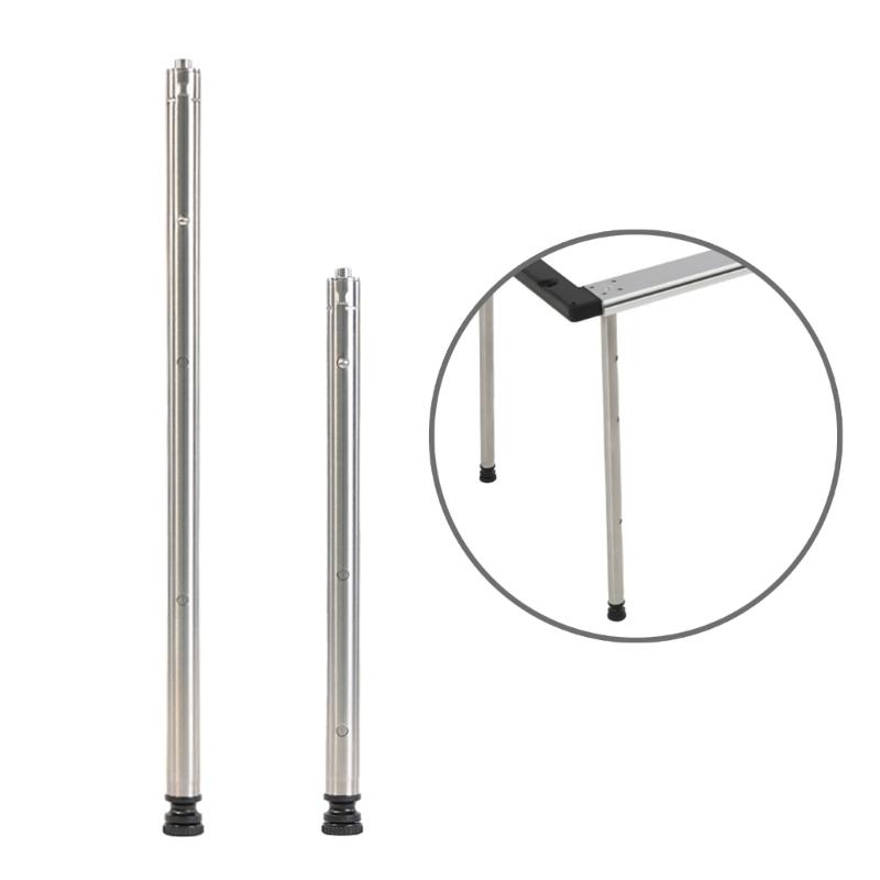 Regulable Furniture Durability Legs Coffee Table Legs Camping Table Rack for Outdoor and Indoor Use