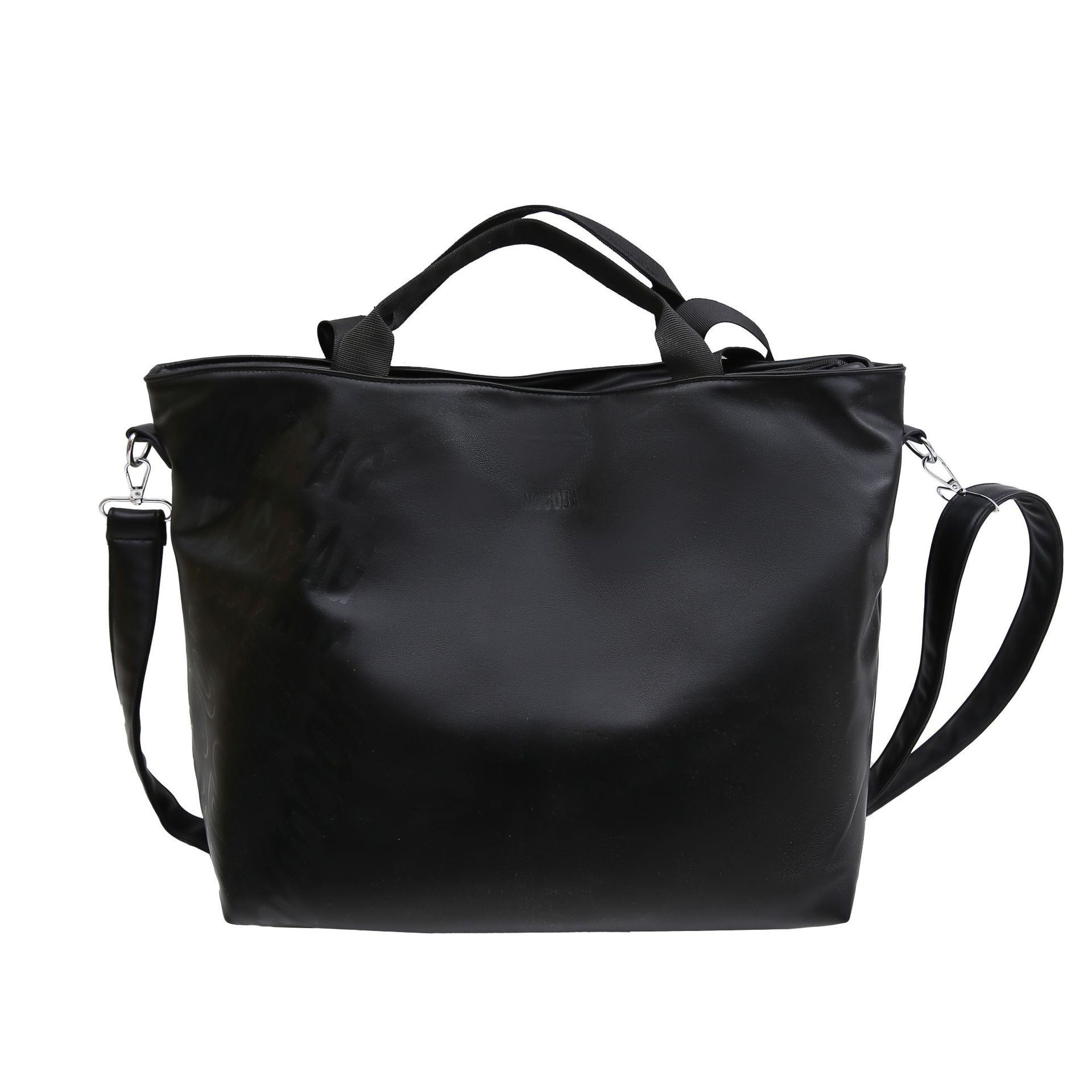 

New travel bag portable fitness bag large capacity messenger portable travel boarding simple luggage bag чорний
