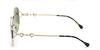 Sunglasses for Women GG1017SK 002 Gold Green [Gucci]