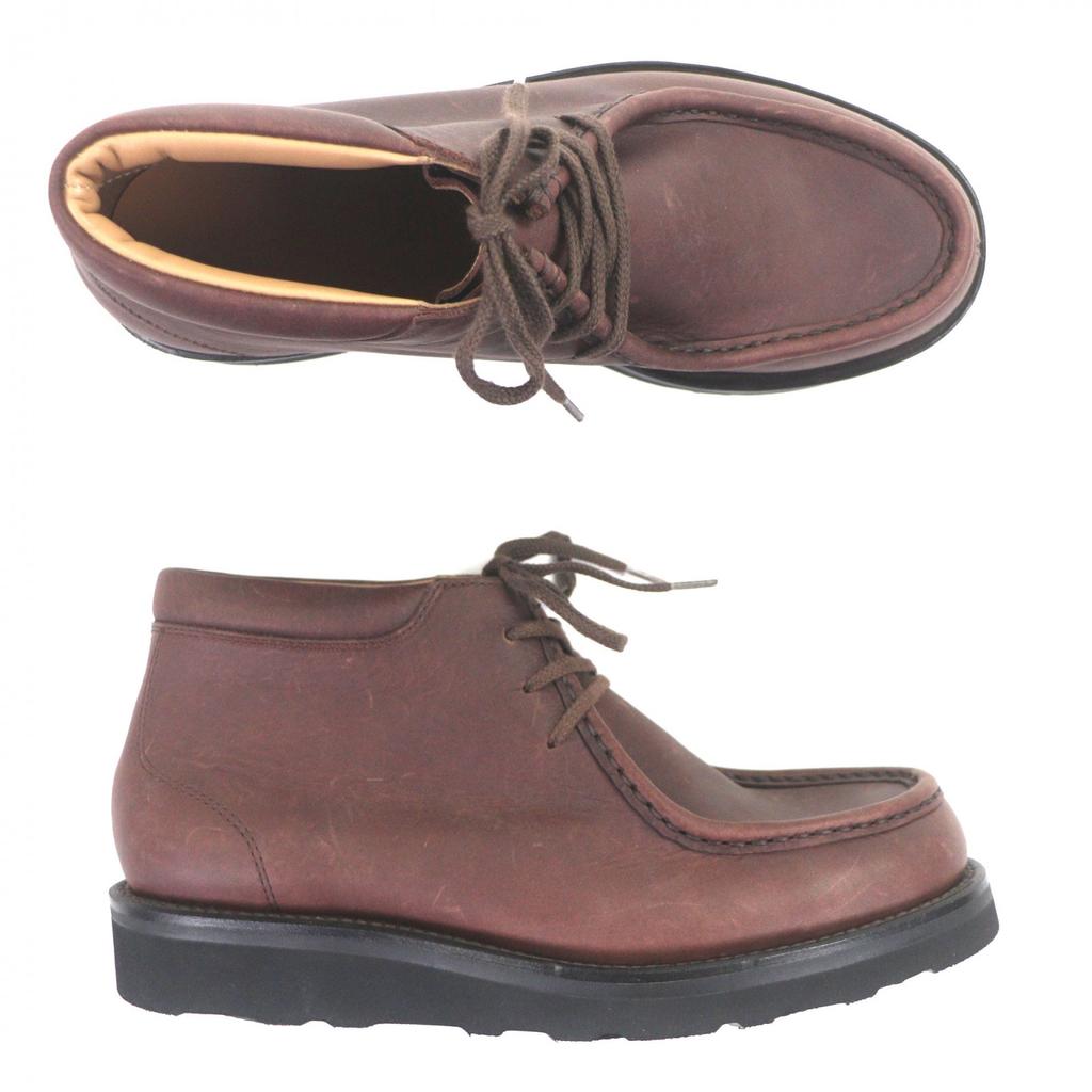 Excellent REGAL Shoe & Co. Ankle boots TYROLEAN BOOTS Brown leather mens 24.5 Used
