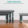 Heightening PC Monitor Holder Metal Laptop Cooling Bracket Multi-use Storage Rack