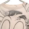 Mickey Family 90s Old Donald duck Short sleeve T-shirt white Men's Used