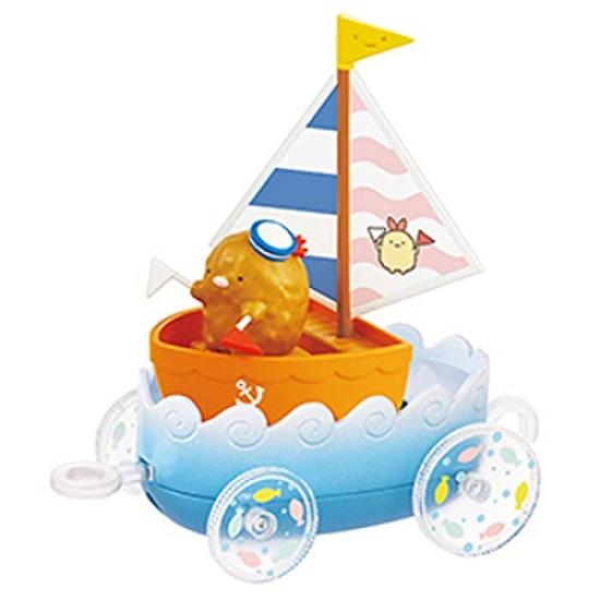 RE-MENT Sumikko Gurashi Sumikko Yacht Donburako BOX Produkt, 6 Typen, 6 Stück
