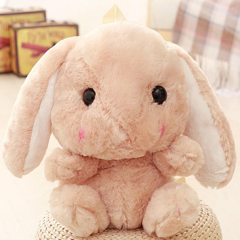 Cute Cartoon Rabbit Shoulder Bag Shoulder Bag Furry Toy Backpack Children's Holiday Gift Christmas Gift