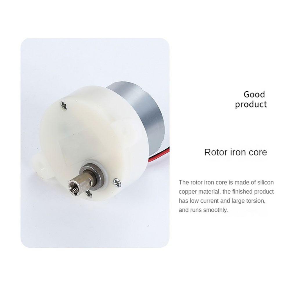 4Pcs 5-100RPM Micro Gear Motor Mini Electric Motor  for Display Stand Stage Light Turntable