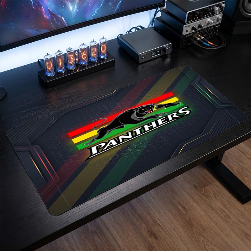 Penrith Panthers Pattern Mousepad Anti?Slip Rubber Desk Pad For Gaming Working Desktop Decoration