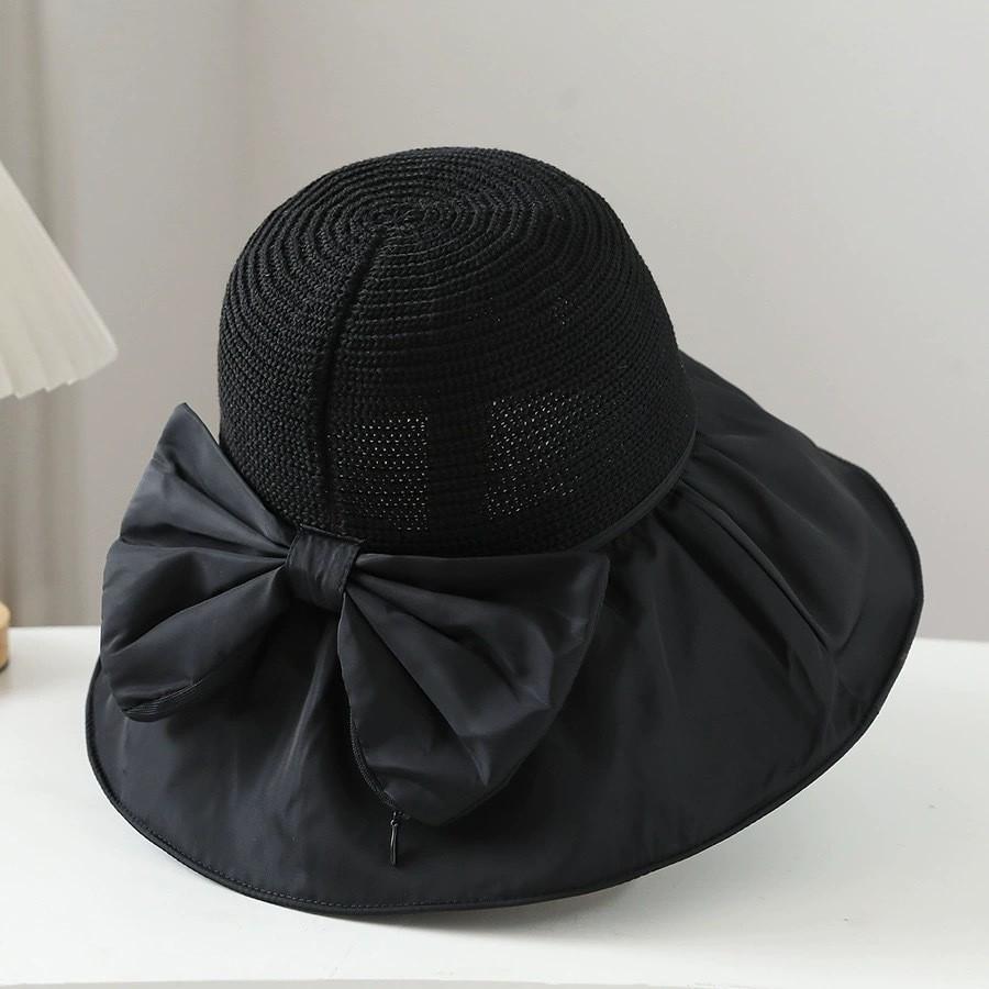 Ladies summer hat oversized good-looking bucket hat summer versatile foreign style sun hat women's sunscreen fashion sun hat