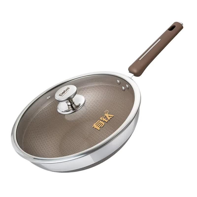 Debo George 30cm Naitaimi Enamel Wok