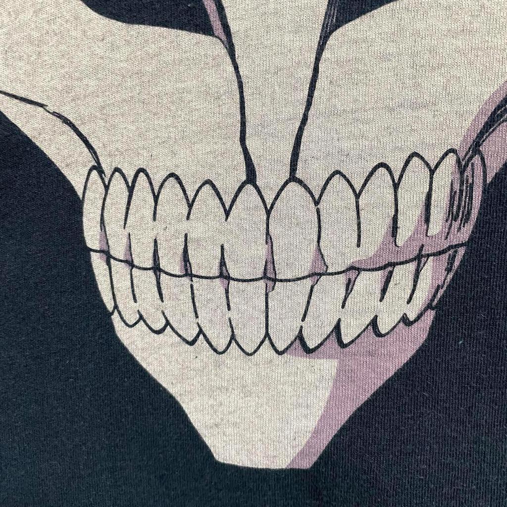 [USED] Vintage 00s Bleach Ichigo Kurosaki Hollow Short Sleeve Shirt, Black, Anime/Manga, Part 1