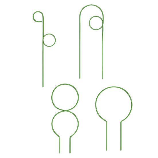 4Pcs Plant Climbing Rack Sturdy Good Ventilating Metal Indoor Outdoor Potted Plants Flower Support Holder Daily