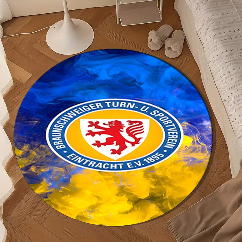 Braunsch-weiger Sports Emblem Round Mat Home Decor, Chair Rug For livingroom,Bedroom, Doormat Home Decor Birthday Gift Christmas Gifts