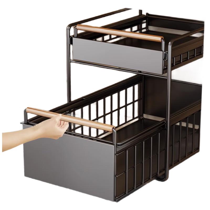Under Sink Pull-Out Kitchen Cabinet Organizer
