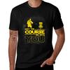 May The Course Be With You Funny Disc Golf TShirt Summer Casual Loose TShirt
