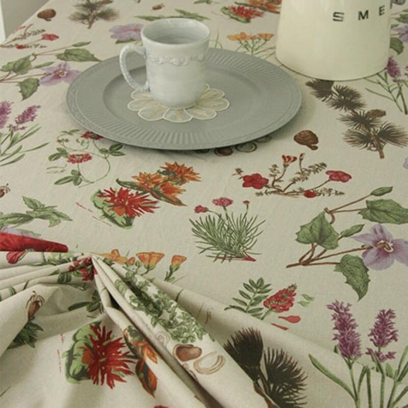 Льняная скатерть Papigarden (Прямоугольный на 2) 100x130 beige