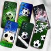 Anime Football Design For OPPO Reno 5 6 7 A96 A40 A58 Realme GT A74 A78 Neo2 A74 A78 Find X5 X3 X7 X8 Black Phone Case