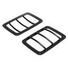 2pcs Car Taillight Cover Rear Tail Light Lamp Trim or Fits for JK 07-17