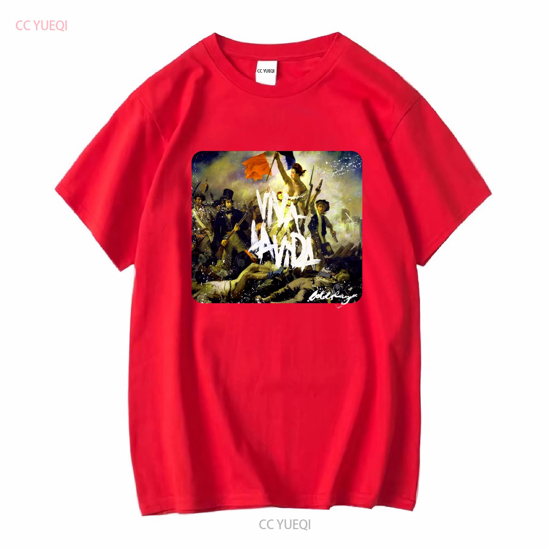 

Tultex Viva La Vida Концерт Cold Play Черная Футболка Мужская Размер Маленький винтажная Постиранная с принтом Немного дизайнерская одежда Растянутая S