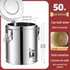 304 Stainless Steel Insulated Multi-Purpose Bucket for Beverages and Food