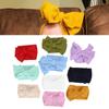 10Pcs Bow Headband Nylon Elastic Head Wrap Hair Band Accessories for Baby Infants Children