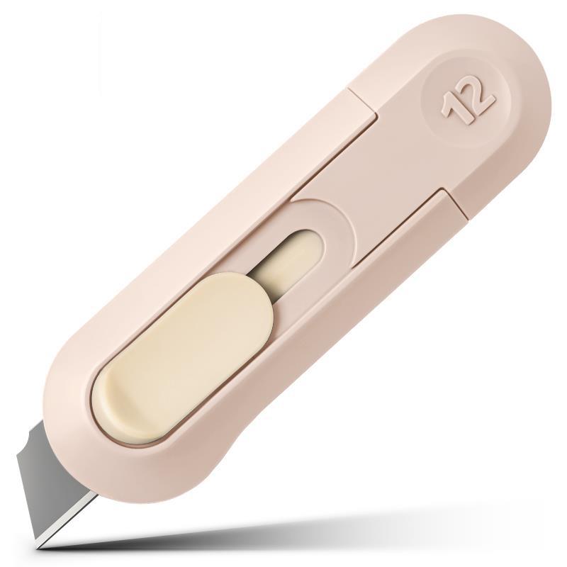 Portable Mini Paper Cutter Quality Artwork Knife Automatic Rebound Box Opener Pocket Cutter For Office Home Supplies & Open Box