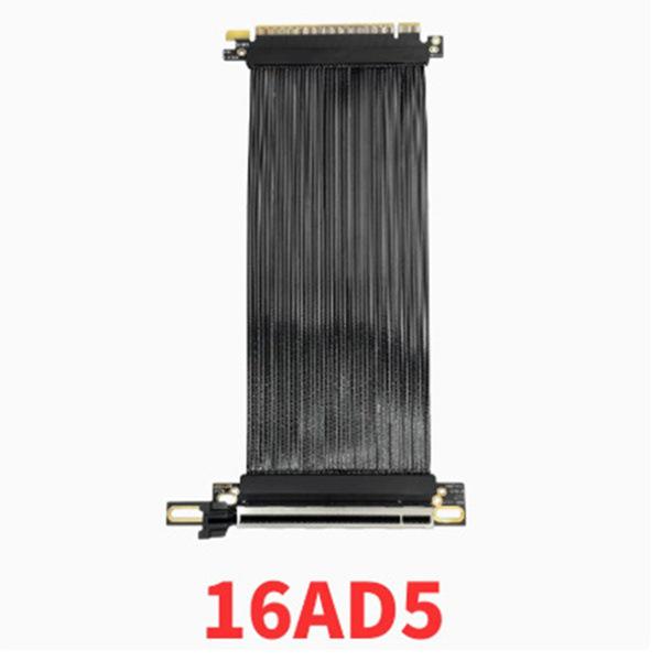 

15cm PCIE 5.0 X16 Graphics Card Extension Cable - Wire Material, As Shown Color. Other (No specific size provided)