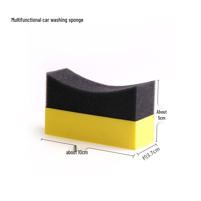 Car Multi-Functional Anti-Dead Angle Cleaning Sponge - EVA Material for Car Washing