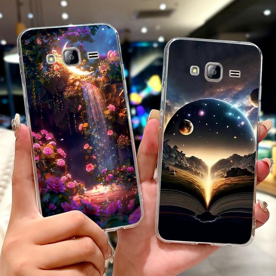 For Samsung Galaxy J5 Case J500F J500H J500G Cover Luxury Dragon Lion Soft Silicone Phone Cases For Samsung J3 J5 J7 2016 Bumper