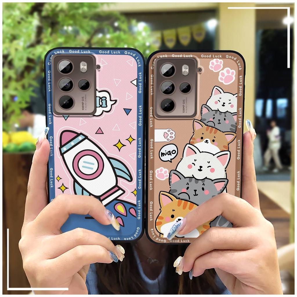 Waterproof Fashion Design Phone Case For HTC U23 Pro/U23 Dirt-resistant Graffiti Cartoon Cute Back Cover Full Wrap TPU