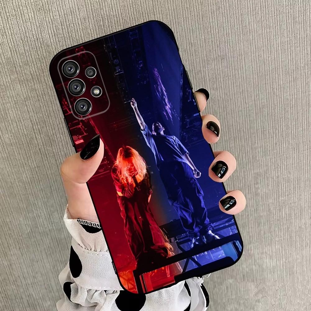 Rock L-Linkin P-Park Band Phone Case For Samsung Galaxy A20,A21s,A22,A31,A32,A52,A53,A72,73,A80,A91 Soft Black Cover