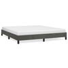Vidaxl Bed Frame Without Mattress, Dark Gray, 160X200 Cm, Velvet