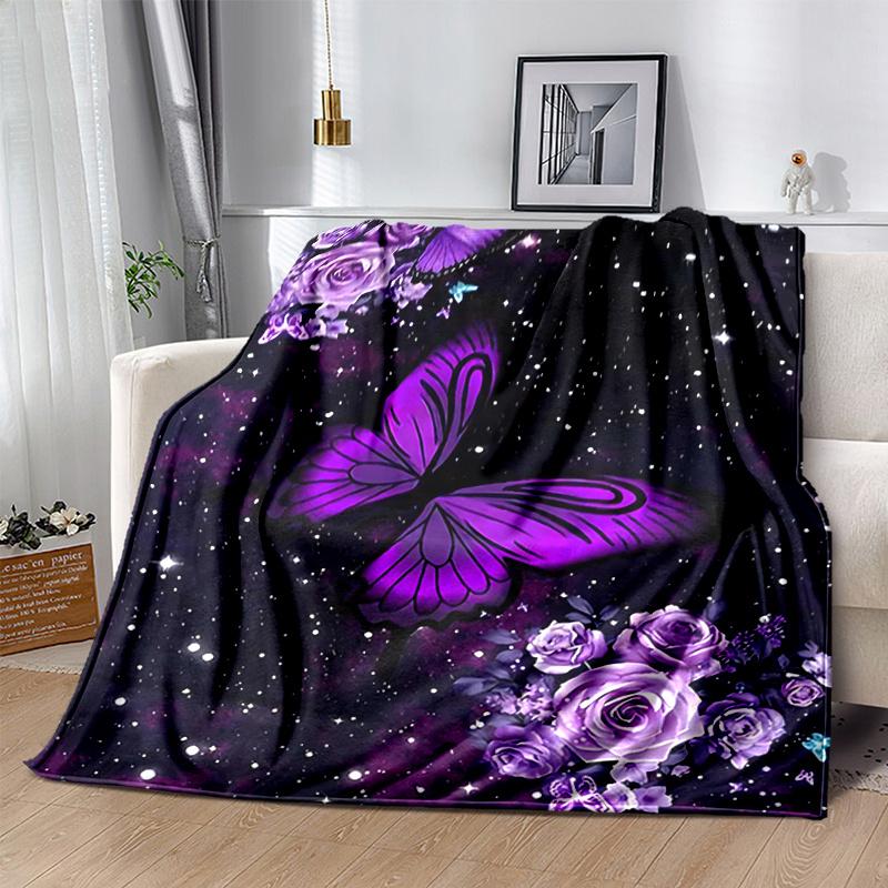 

1pc Colorful Dragon Print Blanket Home Decor, Couch Throw, Outdoor Blanket .W064 80x120cm