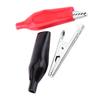 20pcs 45MM Metal Alligator Clip Crocodile Electrical Clamp for Testing Probe Meter Black&Red