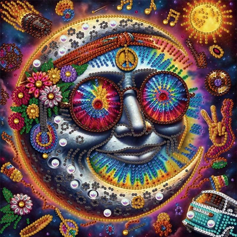 Diamond Painting, Special-Shaped Diamond Painting, Handmade Sticker Material Package 30 * 30 Diamond Sticker Diy Decorative Painting Cross-Border