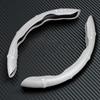 2pcs Carbon Fiber Non-Slip Steering Wheel Cover Car Accessories For Tesla Model 3 Model X S 2016-2023  Model Y Decals TM3 TMX