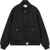 Solid Color Zip Pocket Long Sleeve Jacket Men Jackets I035617-89-06