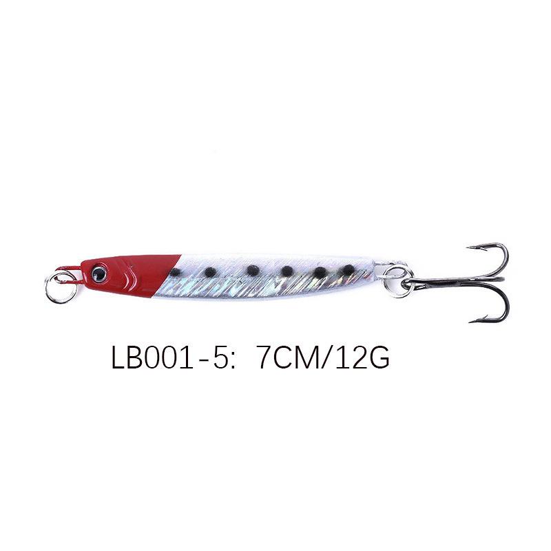 Lure Bait Jig7CM12GLong Casting Special Bass and Red Snapper Hard Bait for Deep Sea Fishing
