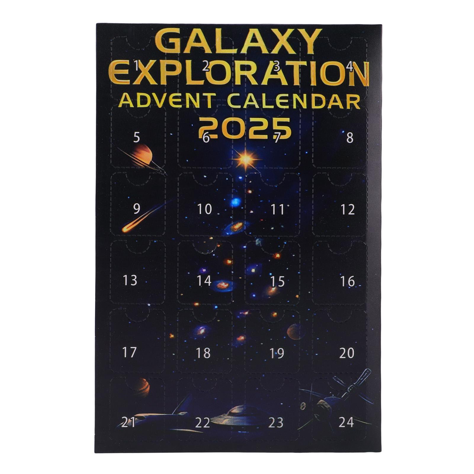 

2025 Advent Calendar Surprising 24 Days Countdown Space Planet Advent Calendar for Xmas Present