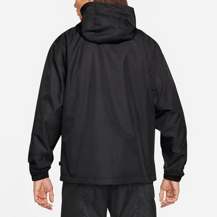 Nike SB Skateboard Half-Zip Skate Jacket Men's Black CV4300-010