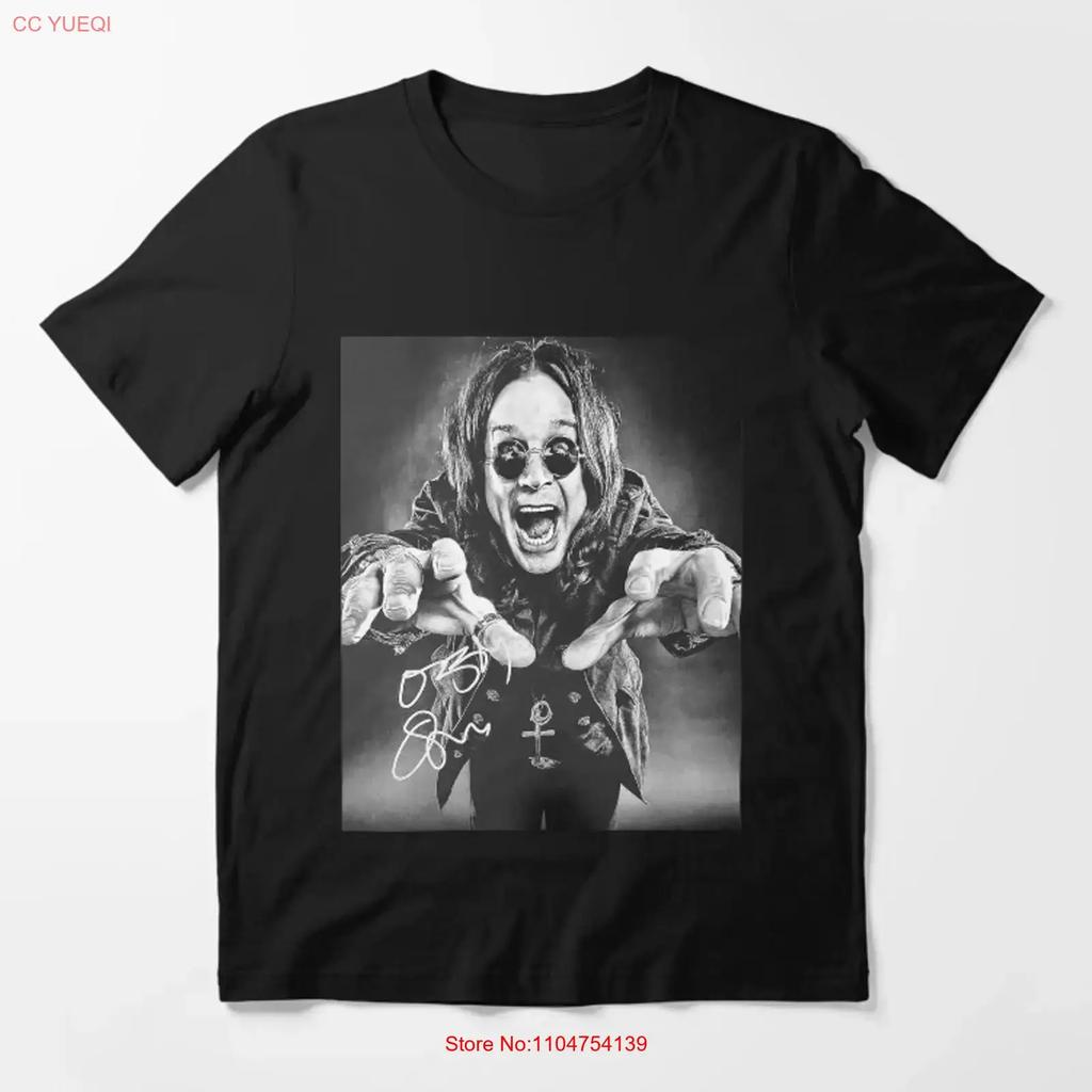 Vintage RIP Ozzy Rock Legend Essential T Shirt vintage Washed Versatile Unisex streetwear Slightly homme Soft Stretched