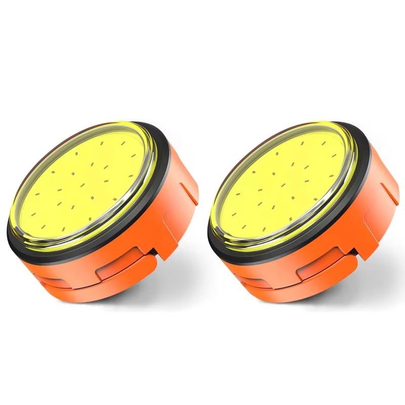 Mini COB Light Type-C Rechatgeable Camping Lamp 3 Modes Outdoor Home Emergency Flashlights Multiduty Magnetic Working Light