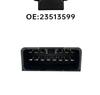 Power Window Switch for Baojun 730 Driver's Side, Anti-Pinch with Silver Trim.