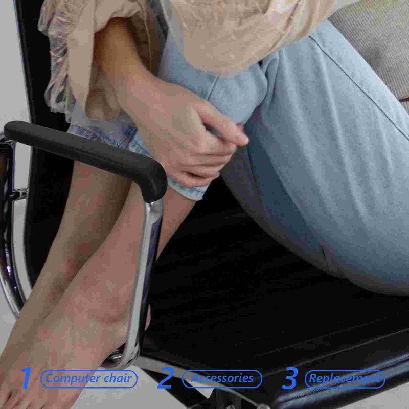2 Stück Computerstuhl Armlehne Büro Kissen Schreibtischunterlagen für Stühle Ersatzteile Abdeckungen