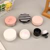 6 Types Portable Plastic Powder Box Handheld Empty Loose Powder Pot With Sieve Cosmetic Travel Makeup Jar Sifter Container
