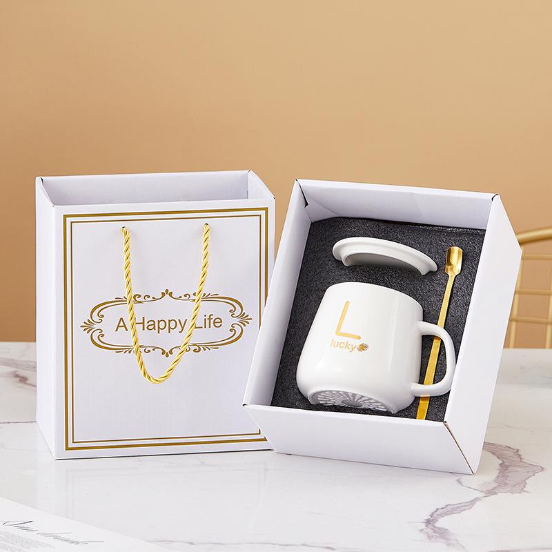 55° Temperature-Regulating Ceramic Coffee Mug Gift Set